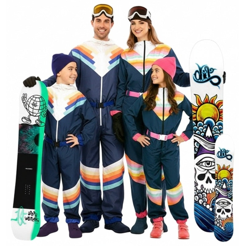 Grupo Esquiadores de Snowboard