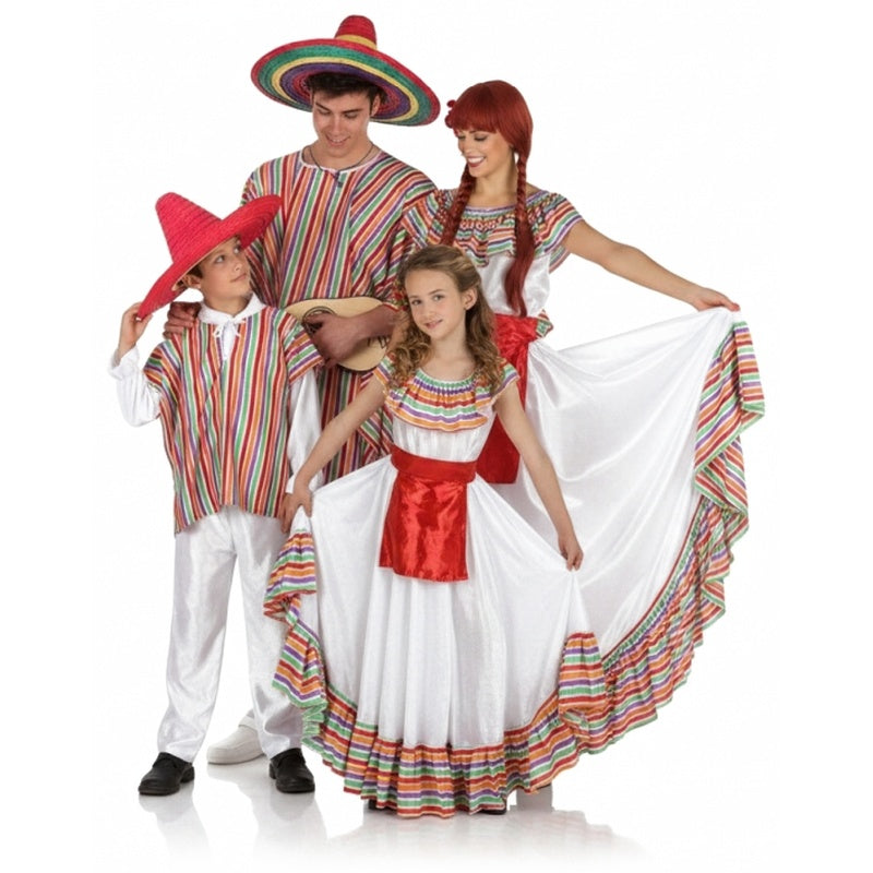 Grupo de Mejicanos Multicolor