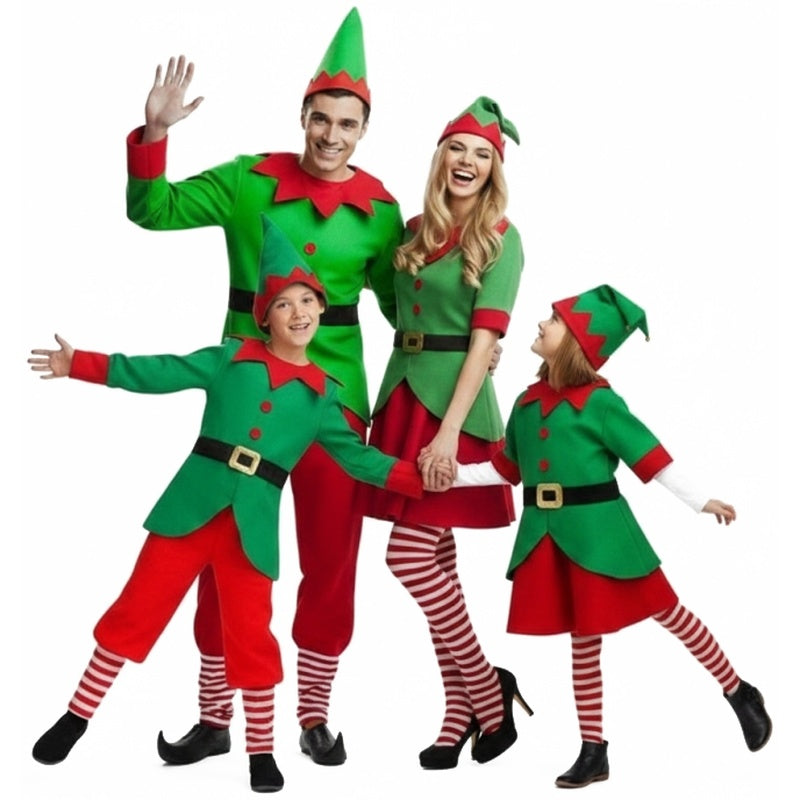 Grupo Elfos Navidad Santa Claus