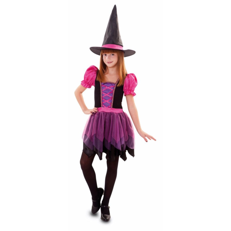 Disfraz de Bruja Violet para niña
