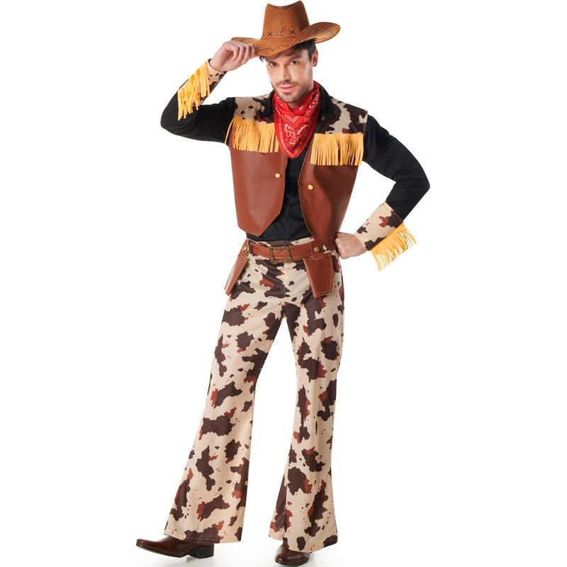 Disfraz de Vaquero Rancho fuerte para hombre