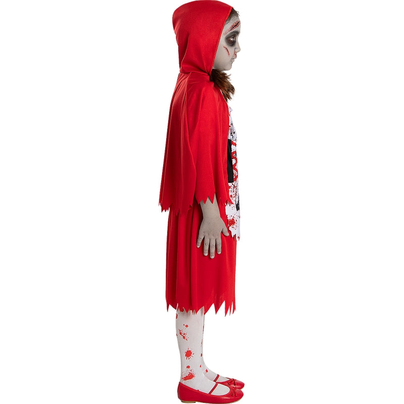 Disfraz de Caperucita Roja Poseída para niña Perfil