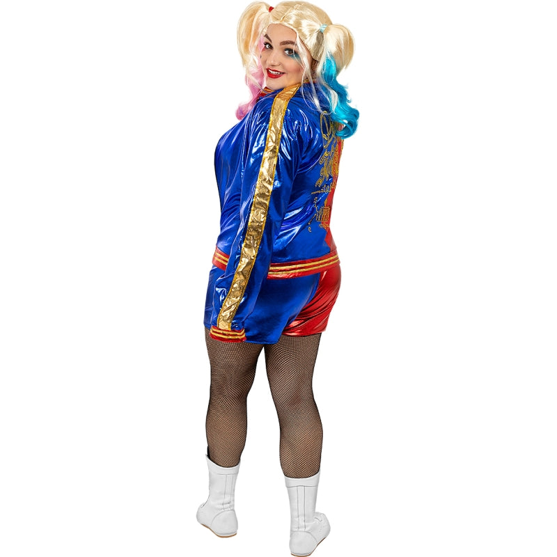 Disfraz de Harley Quinn Original - Escuadrón Suicida para mujer Perfil Bis