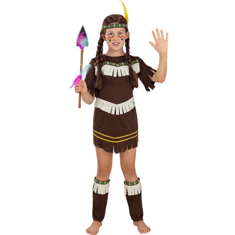 Disfraz de India Tradicional para niña