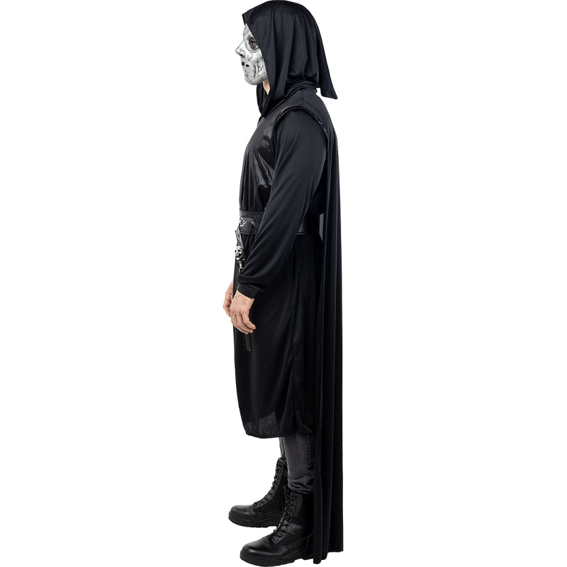 Disfraz de Mortífago Harry Potter para hombre Perfil