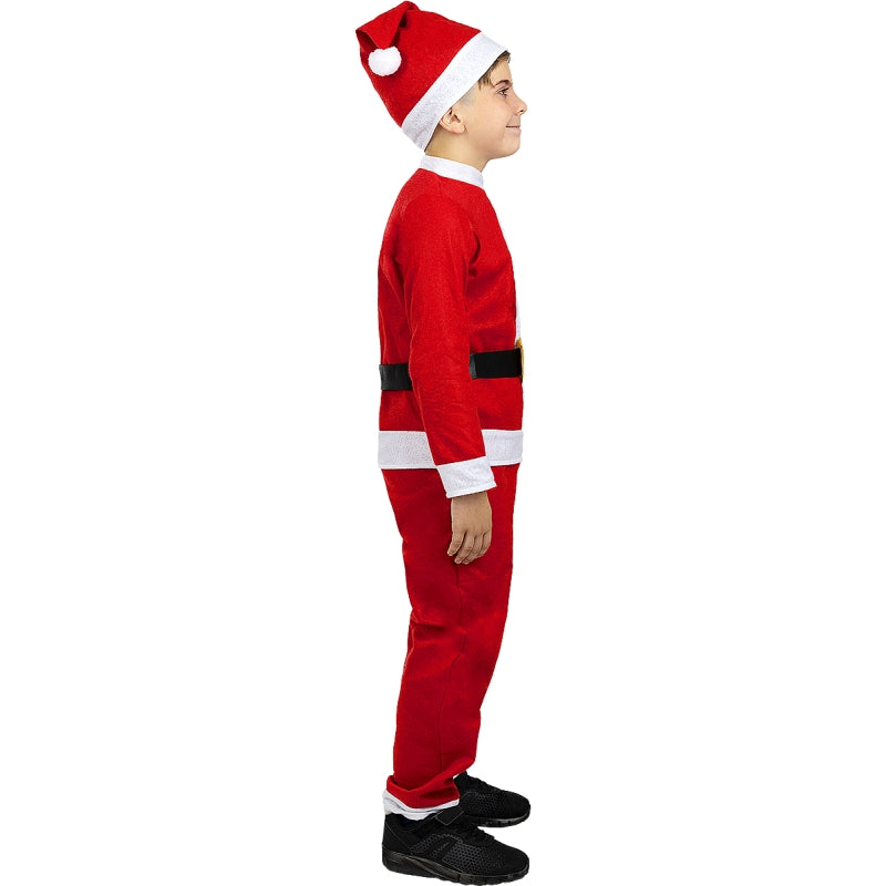 Disfraz de Papá Noel Clásico para niño Perfil