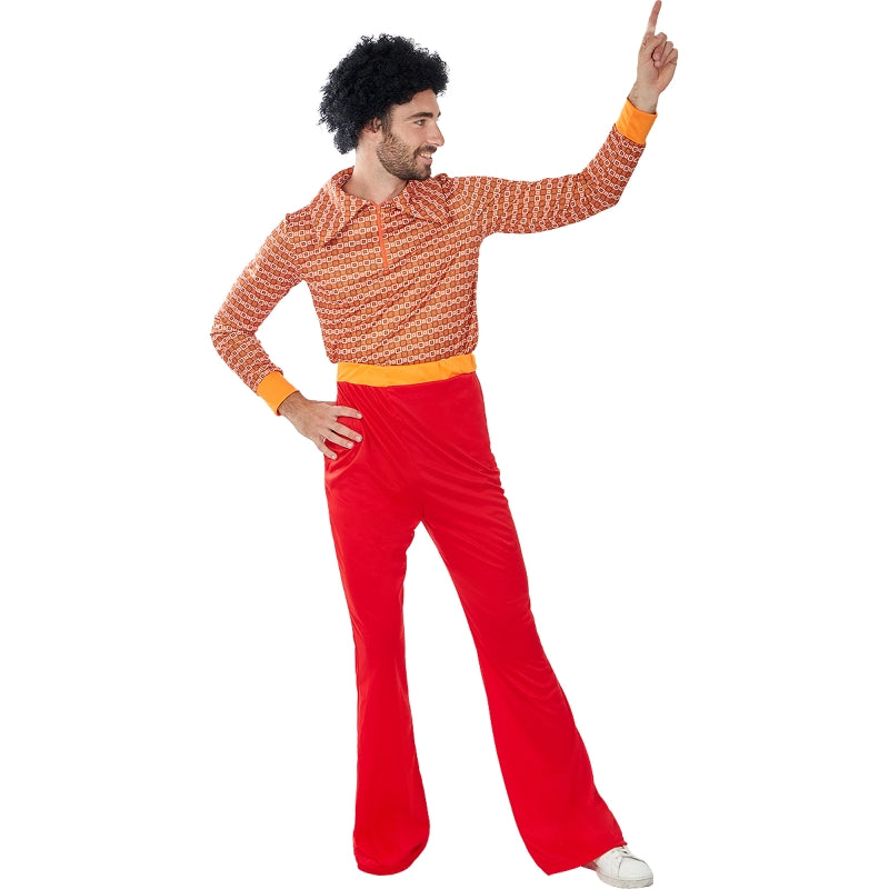 Disfraz de Disco Seventies para hombre Bis