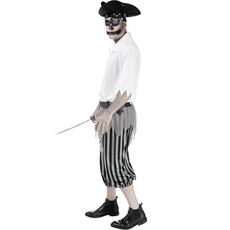 Disfraz de Pirata Zombie para hombre Perfil
