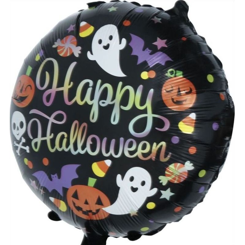 Globo Happy Halloween 50 cm Perfil