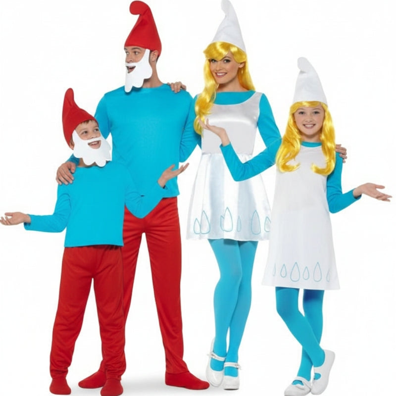 Grupo Papá Pitufo y Pitufina