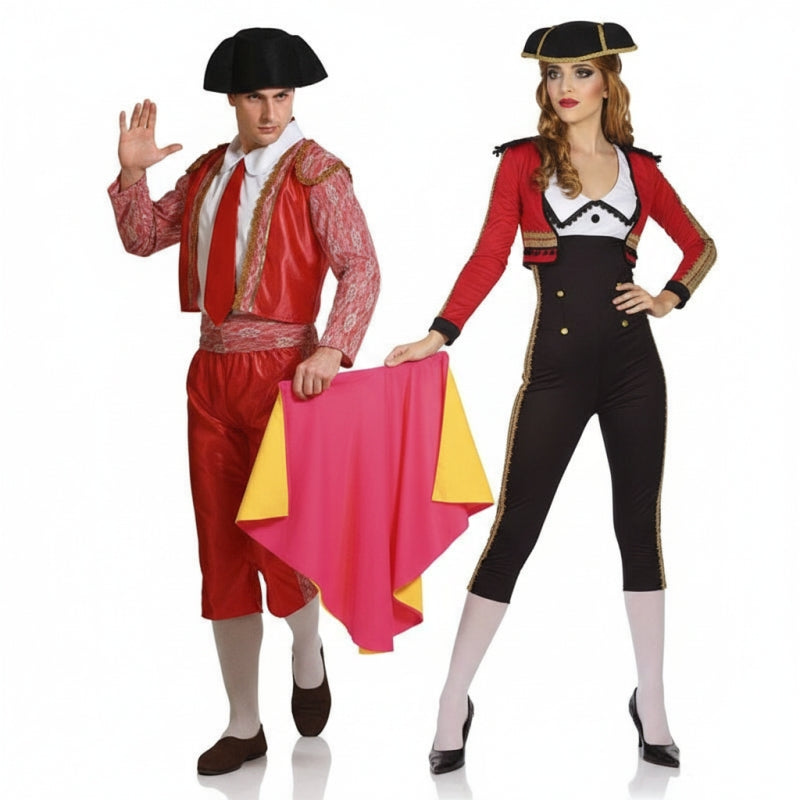 Pareja Toreros Luces adulto