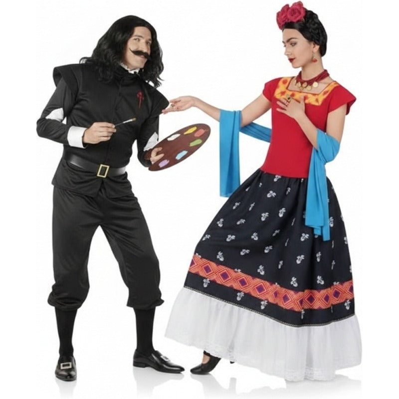 Pareja de Velázquez y Frida Kahlo