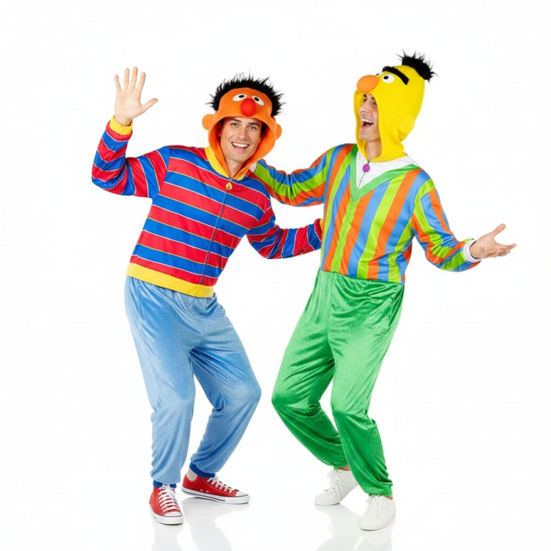 Pareja de Epi y Blas de Barrio Sésamo