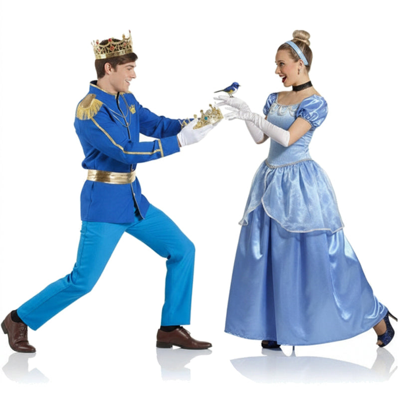 Pareja Príncipe Azul y Cenicienta