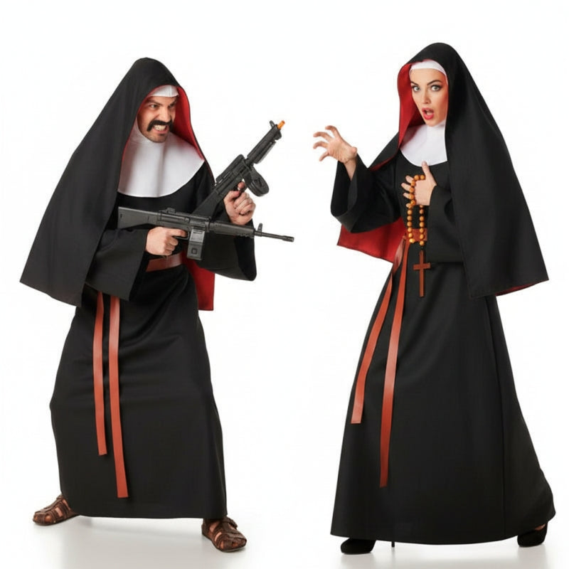 Pareja de Monjas de Convento