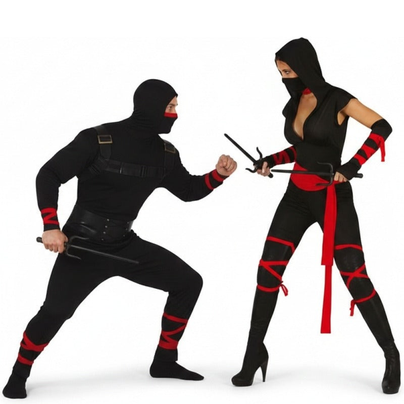 Pareja Guerreros Ninja