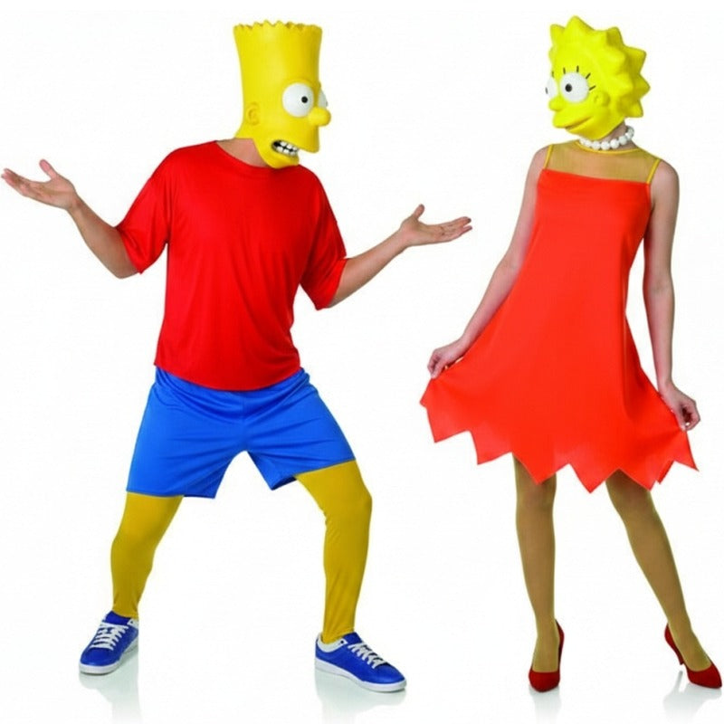 Pareja Bart y Lisa Simpson