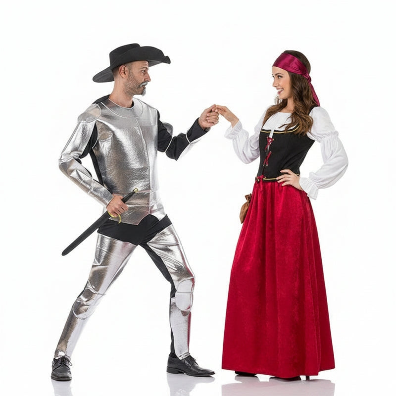 Pareja Don Quijote y Dulcinea