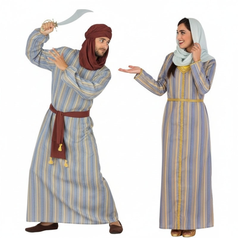 Pareja Árabes del Desierto