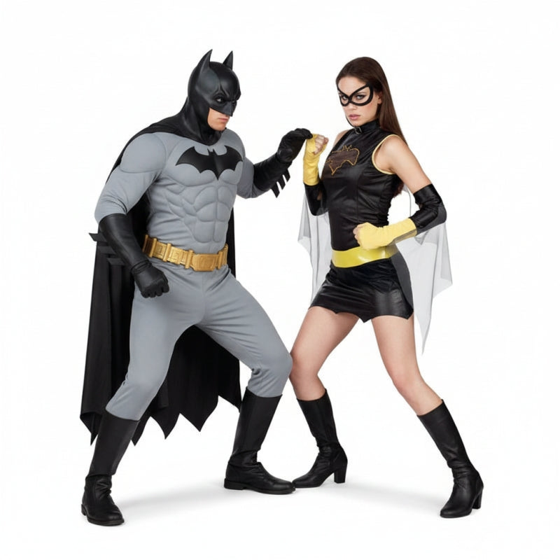 Pareja Superhéroes Murciélago Nueva