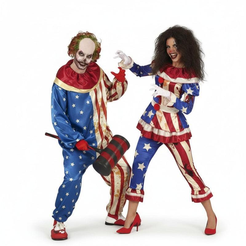 Pareja Payasos Patriotas