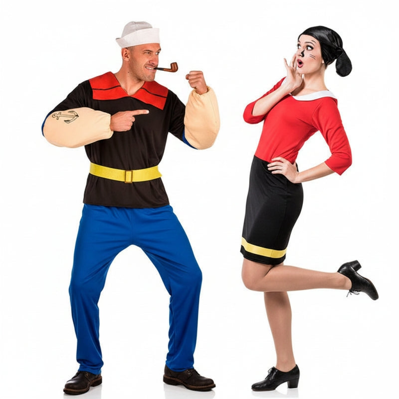 Pareja Popeye El Marino y Olivia