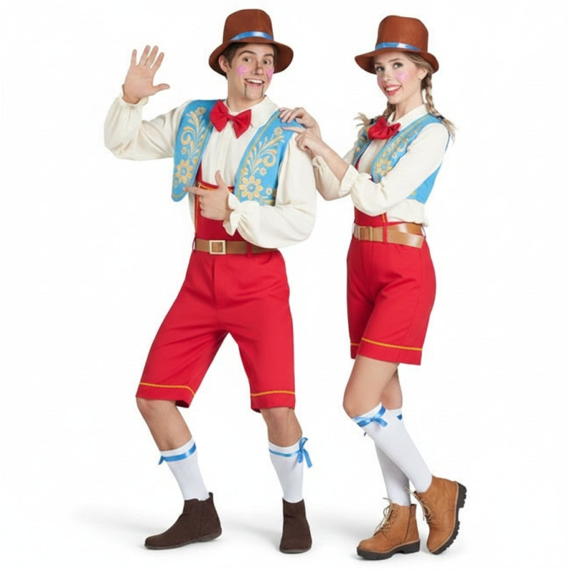 Pareja Marionetas Pinocho