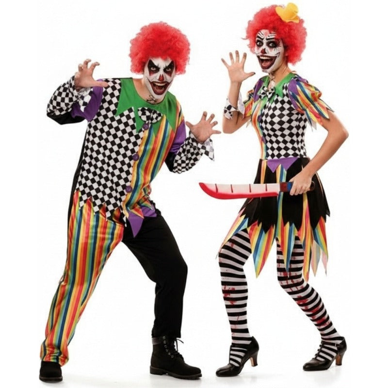 Pareja Payasos Malditos