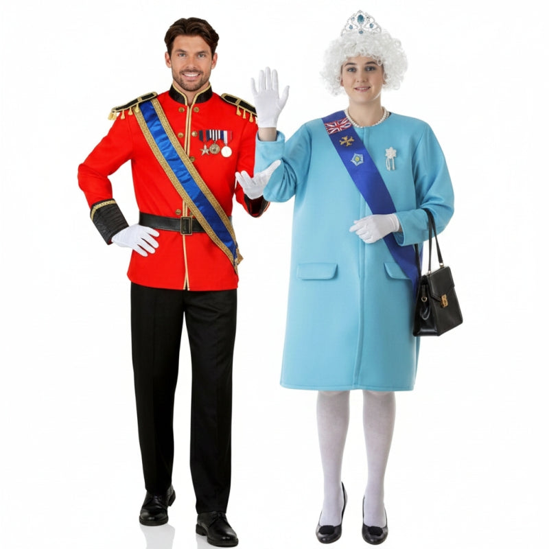Pareja de Isabel II y Carlos III