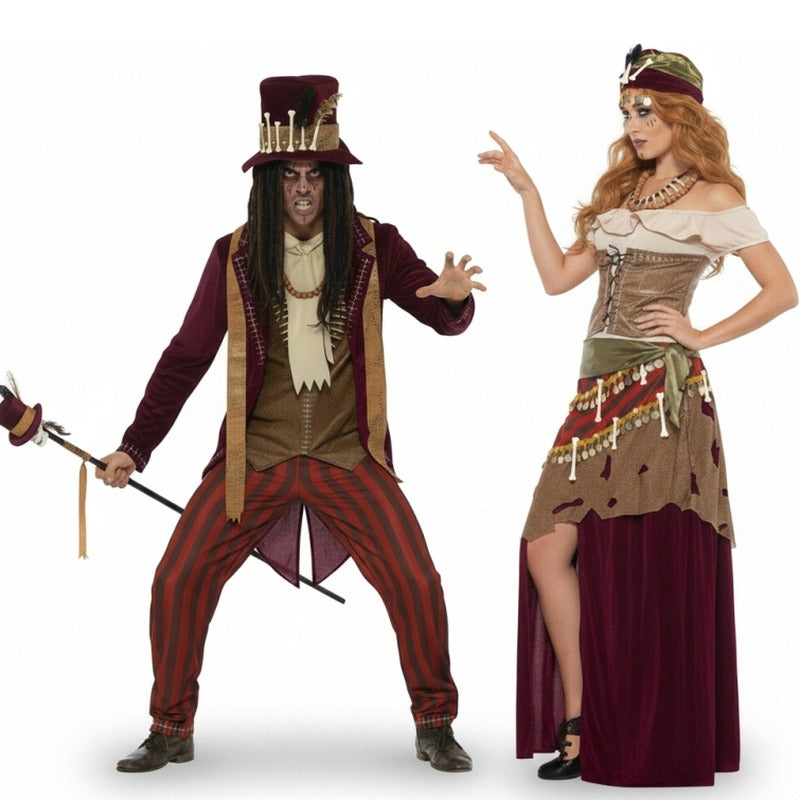 Pareja Curanderos Vudú