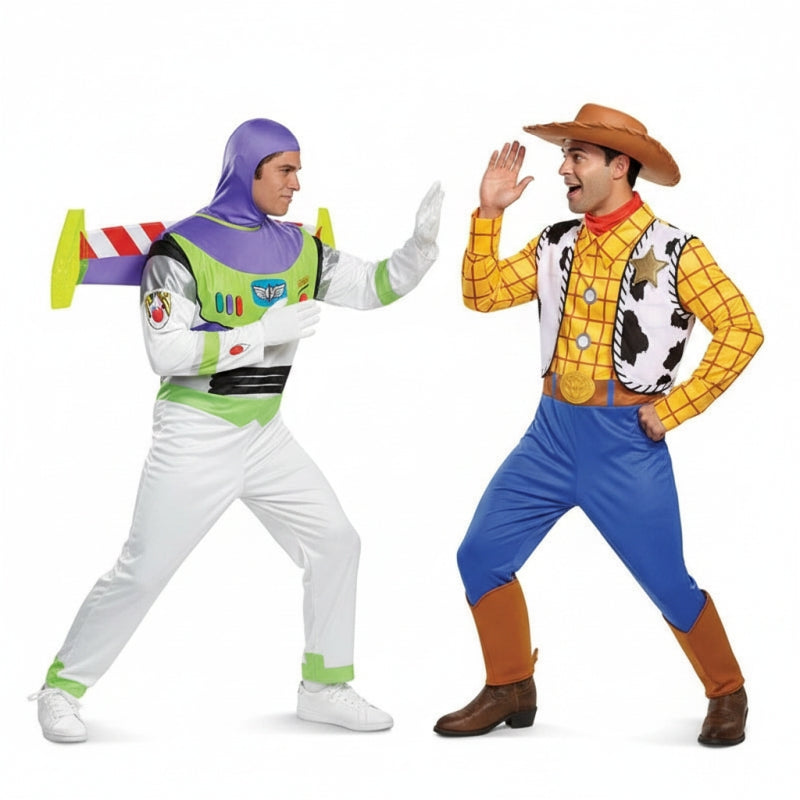 Pareja de Buzz Lightyear y Woody