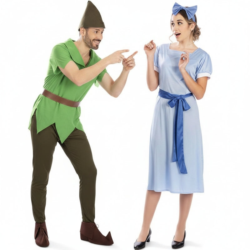Pareja de Peter Pan y Wendy