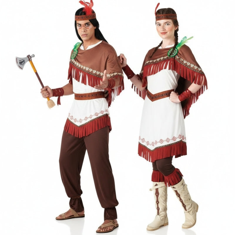 Pareja de Indios Nube Blanca