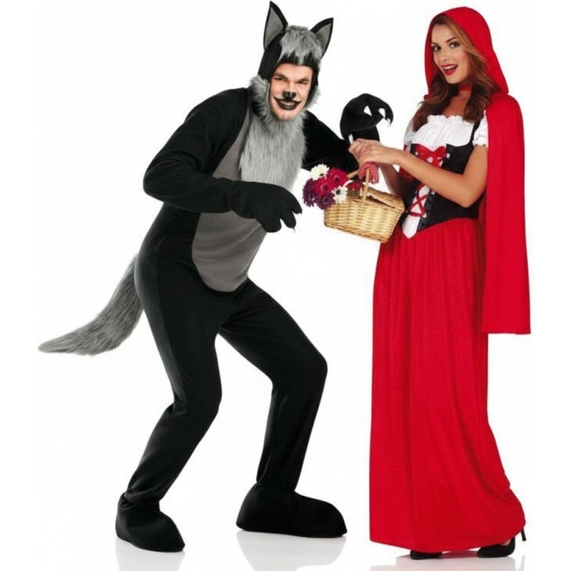 Pareja de Caperucita y Lobo Feroz