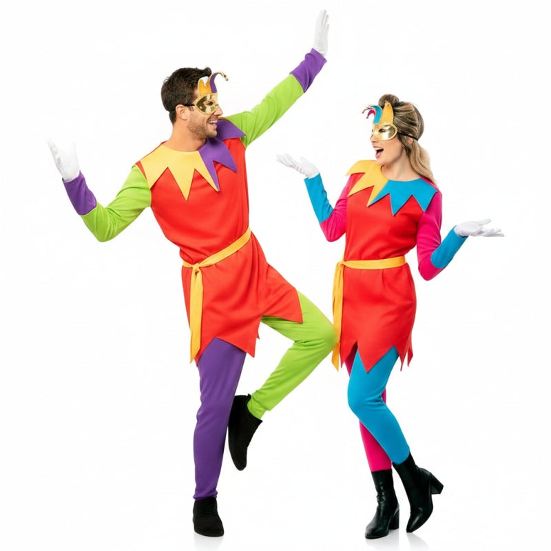 Pareja de Bufones de la Corte Medieval