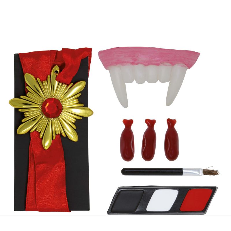 Set Maquillaje Drácula Contenido