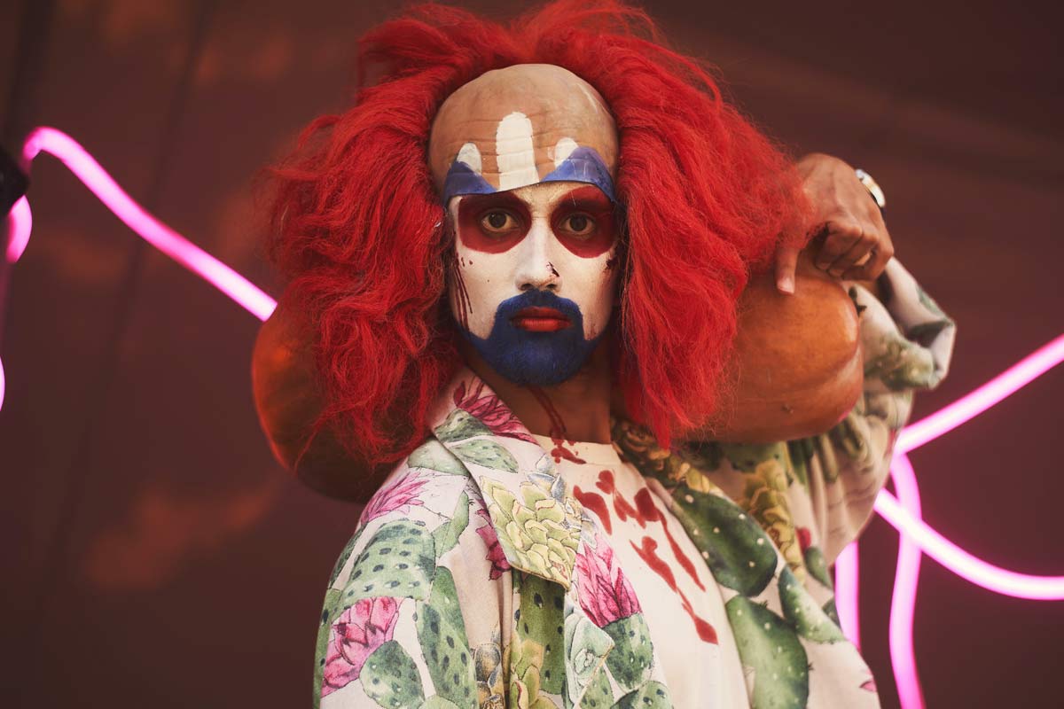 disfraz de payaso casero