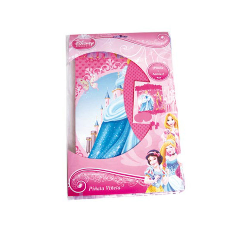 Piñata Viñeta Princesas Disney decoración