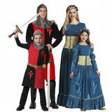 Grupo Soldados y Doncellas Medievales