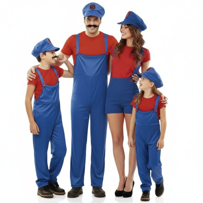 Grupo de Super Marios Bros