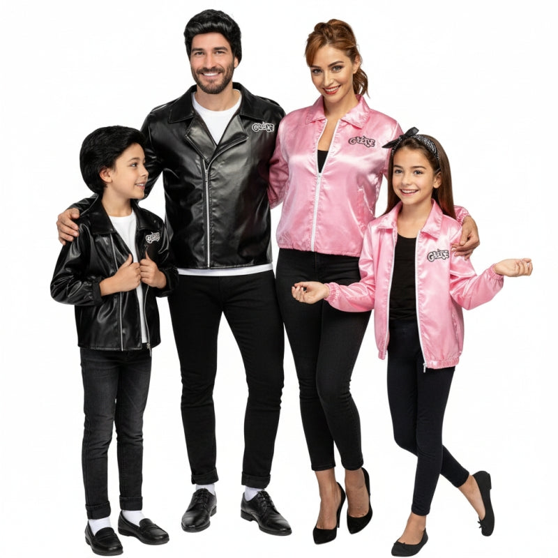 Grupo T-Birds y Pink Ladies de Grease