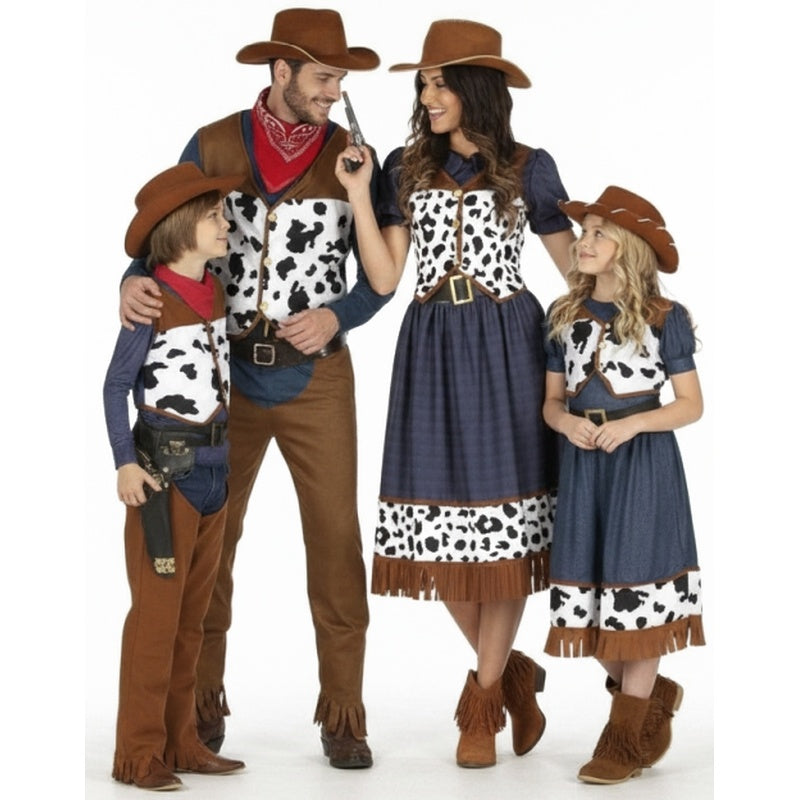 Grupo Vaqueros con estampado de vaca
