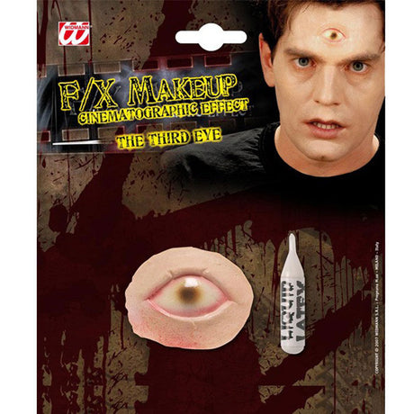 Efecto de ojo frente Halloween