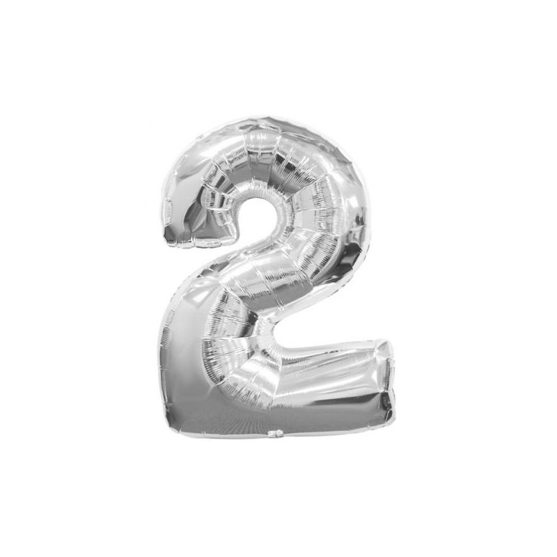 globo helio n 2 plata