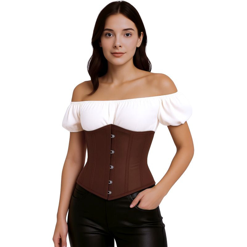 Corset Bajo Pecho Marrón para mujer Bis