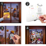 Decoración Gel Esqueletos Halloween Instrucciones