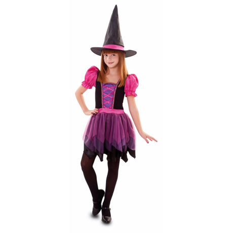 Disfraz de Bruja Violet para niña