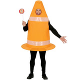Disfraz de Cono de Señalización para hombre