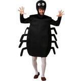 Disfraz de Araña negra adulto unisex