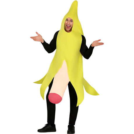 Disfraz de Banana marrana para hombre